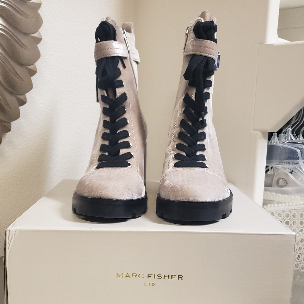 Marc Fisher Lugsole Ankle Boots